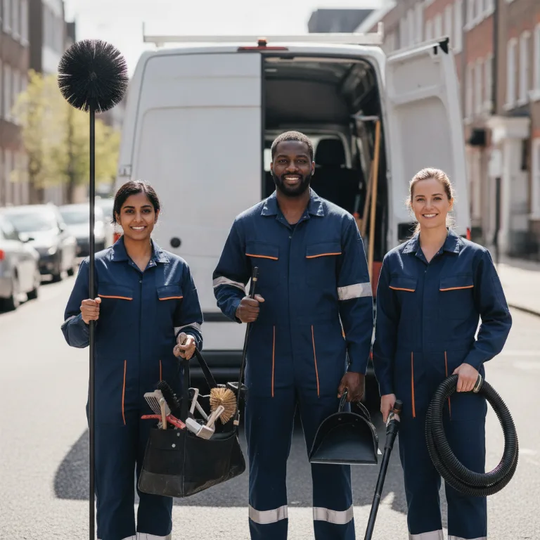 Chimney Sweep team in Telford